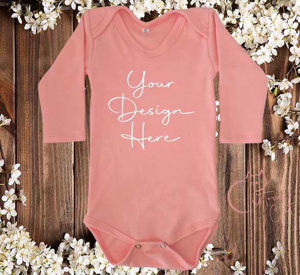 Build your own Baby Long Sleeve Onesie