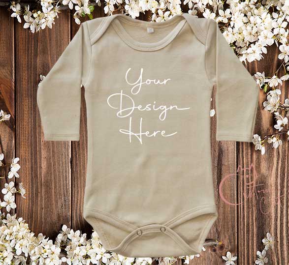 Build your own Baby Long Sleeve Onesie