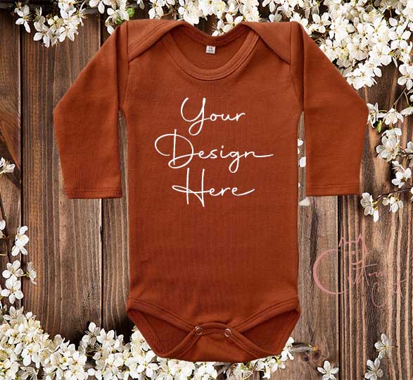 Build your own Baby Long Sleeve Onesie