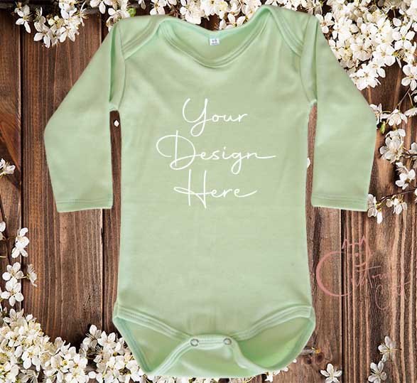 Build your own Baby Long Sleeve Onesie