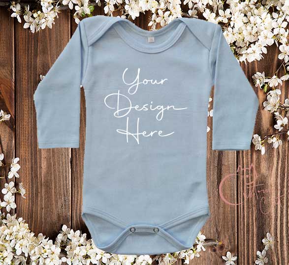 Build your own Baby Long Sleeve Onesie