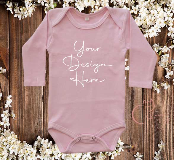 Build your own Baby Long Sleeve Onesie