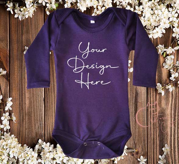 Build your own Baby Long Sleeve Onesie