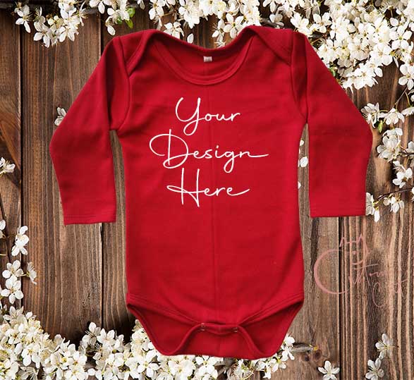 Build your own Baby Long Sleeve Onesie