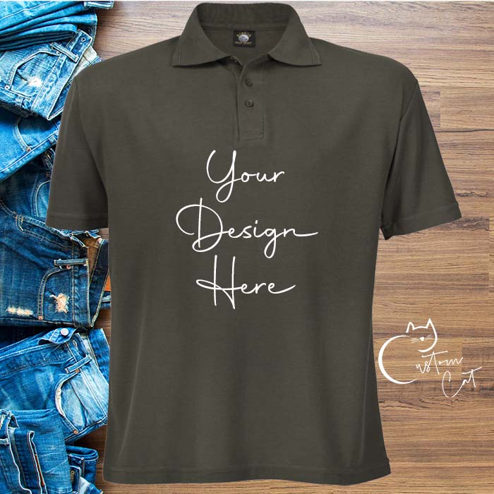 custom printed golf shirt