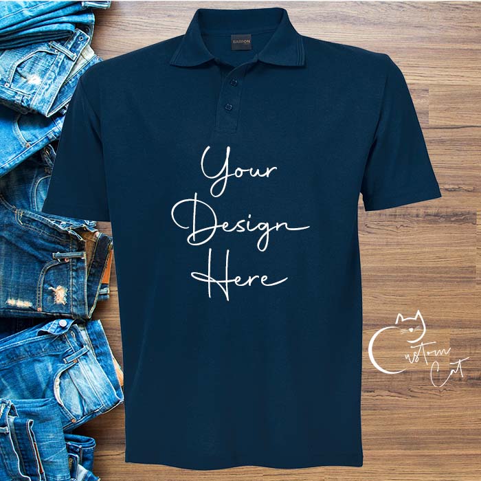 custom printed golf shirt