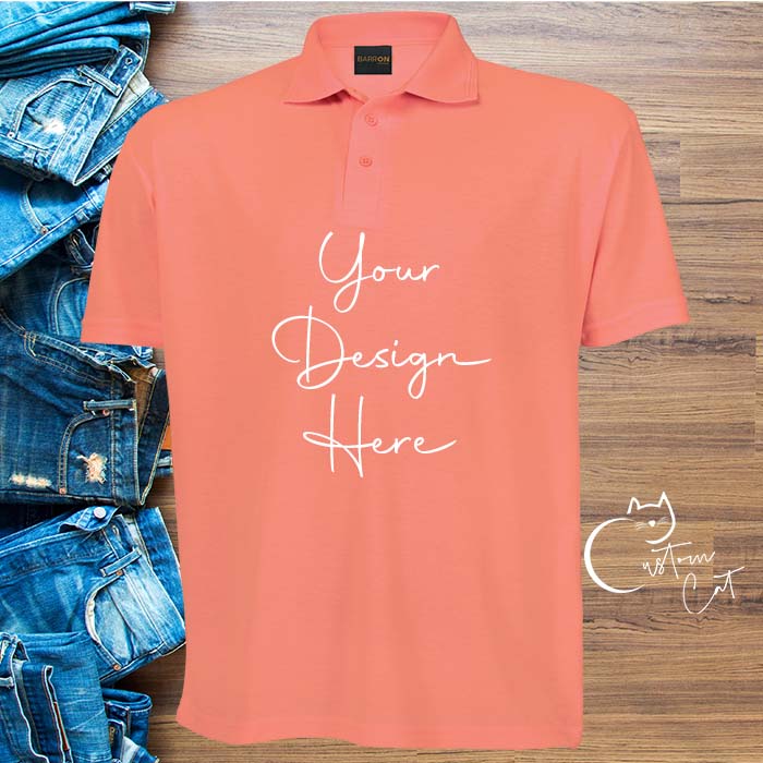 custom printed golf shirt