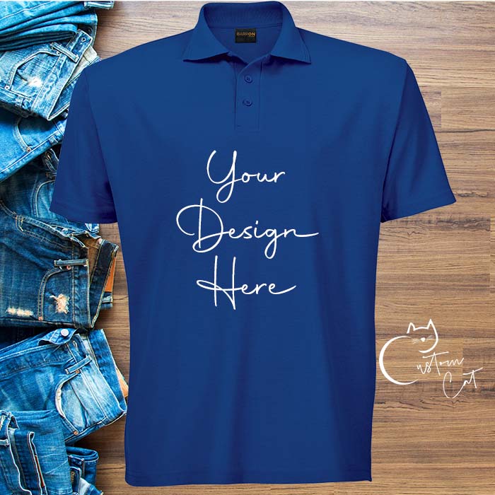 custom printed golf shirt