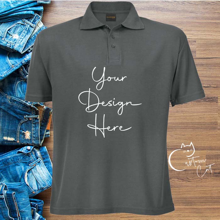 custom printed golf shirt