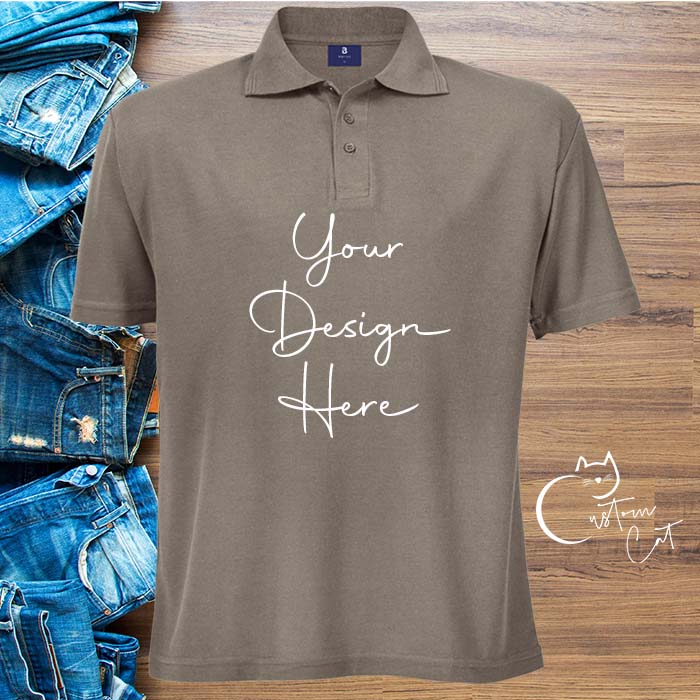 custom printed golf shirt