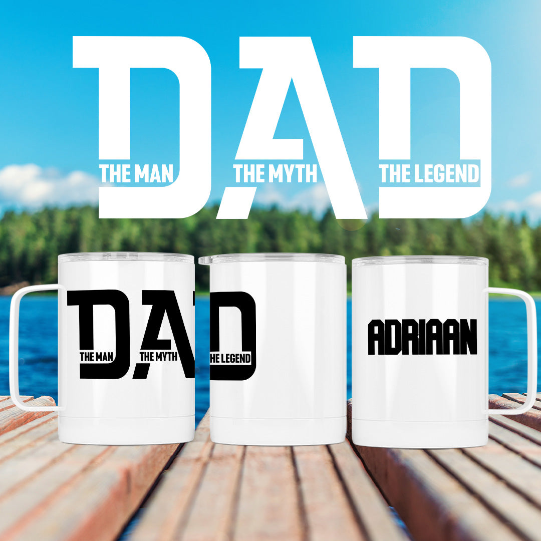 Dad - The Myth - The Legend Customised Mugs