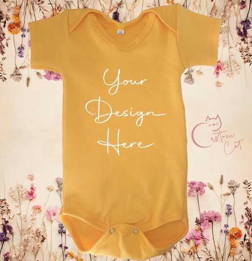 Build your own Baby Short Sleeve Onesie