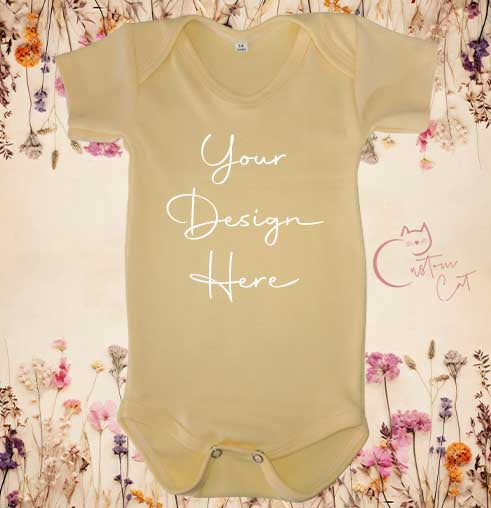 Build your own Baby Short Sleeve Onesie