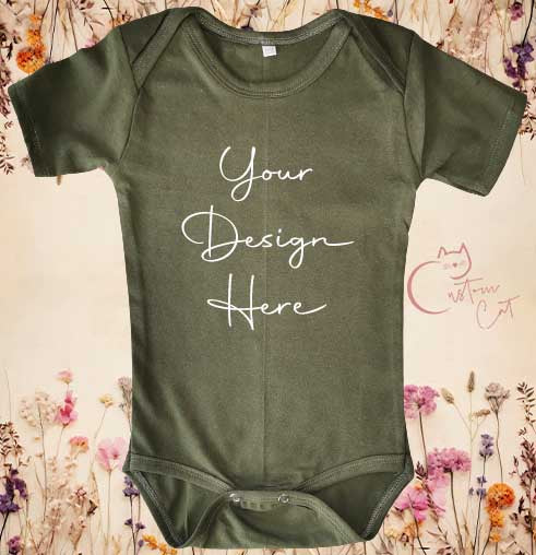 Build your own Baby Short Sleeve Onesie