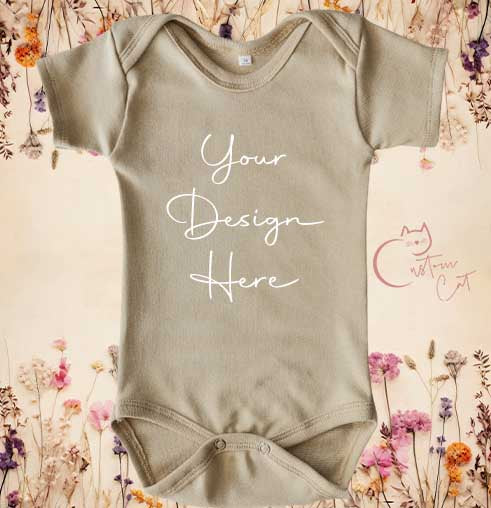 Build your own Baby Short Sleeve Onesie