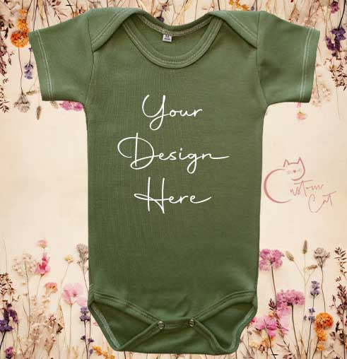 Build your own Baby Short Sleeve Onesie