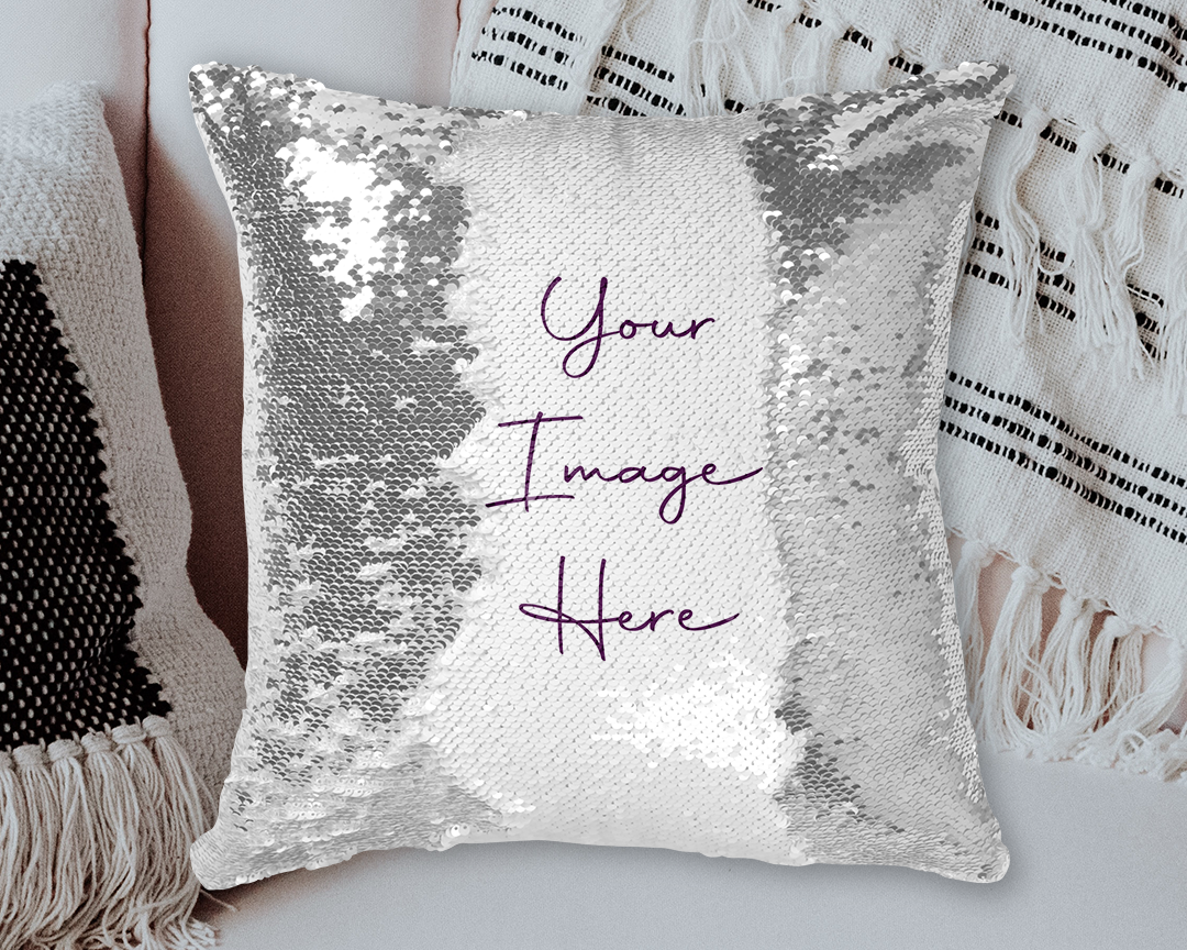 Design your clearance own sequin pillow