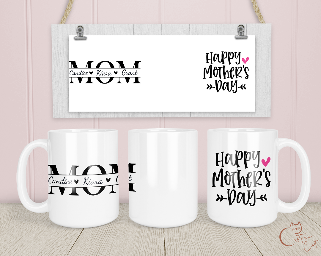 Mother&#39;s day Mug with customised names